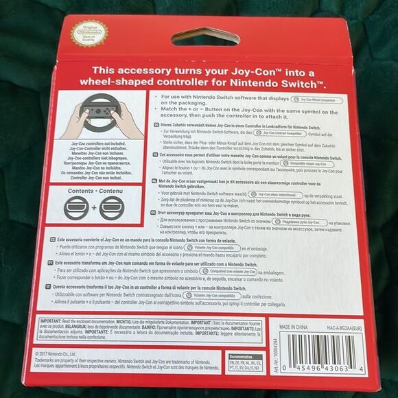 Nintendo Switch Joy-Con Wheel Pair - Picture 3 of 3